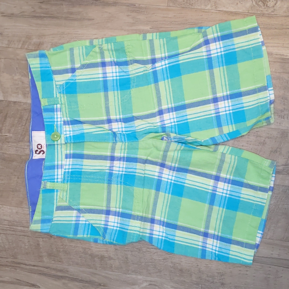 Girls So Plaid Bermuda Shorts